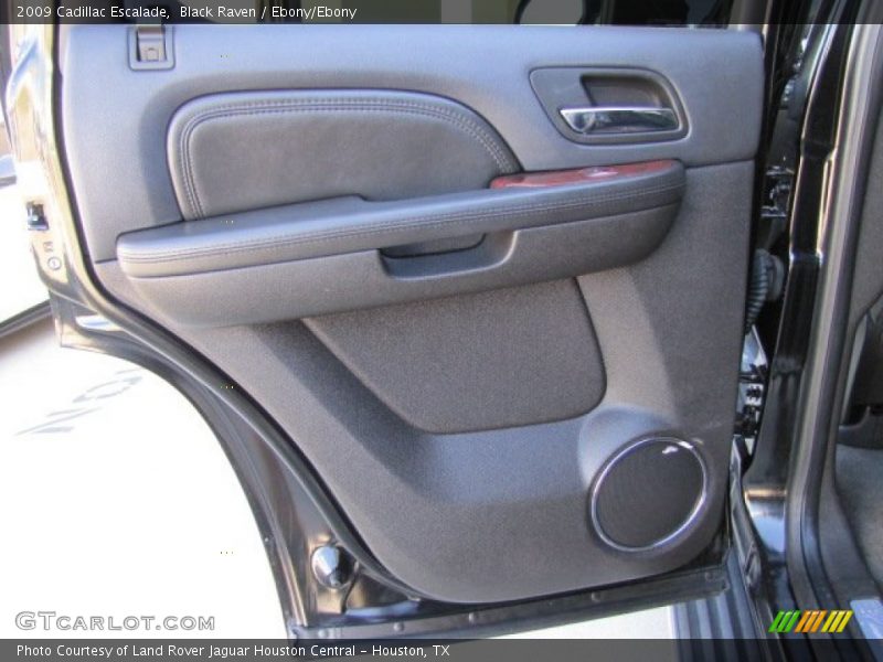 Black Raven / Ebony/Ebony 2009 Cadillac Escalade