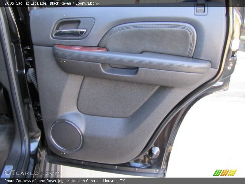 Black Raven / Ebony/Ebony 2009 Cadillac Escalade