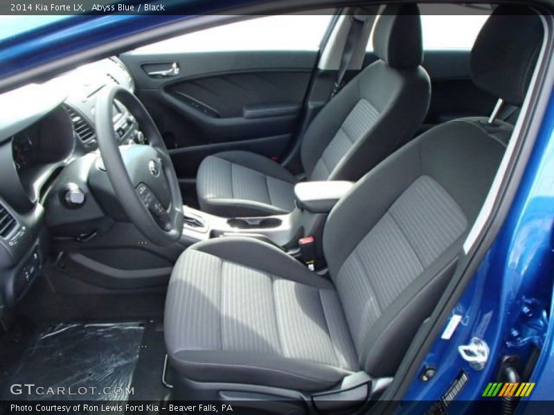 Front Seat of 2014 Forte LX