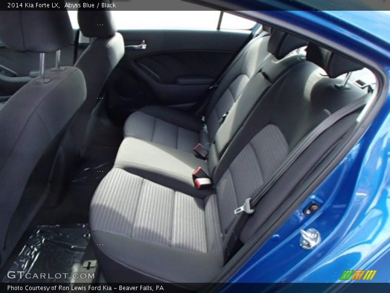 Rear Seat of 2014 Forte LX