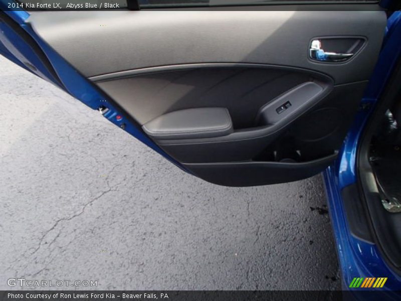 Abyss Blue / Black 2014 Kia Forte LX