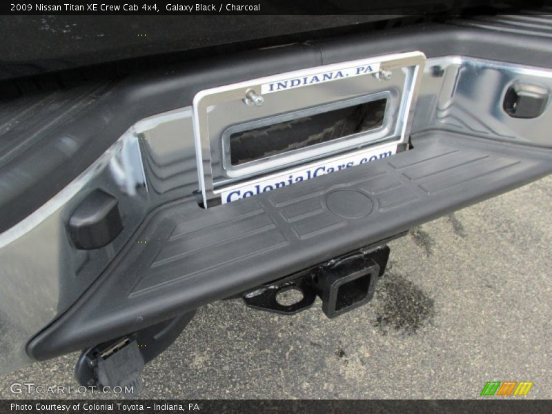 Galaxy Black / Charcoal 2009 Nissan Titan XE Crew Cab 4x4