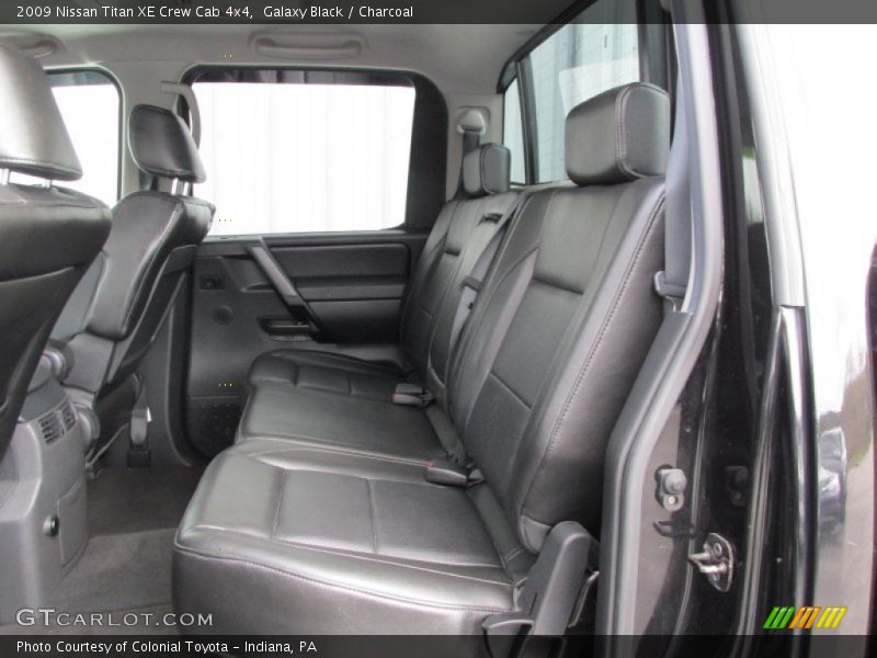 Galaxy Black / Charcoal 2009 Nissan Titan XE Crew Cab 4x4
