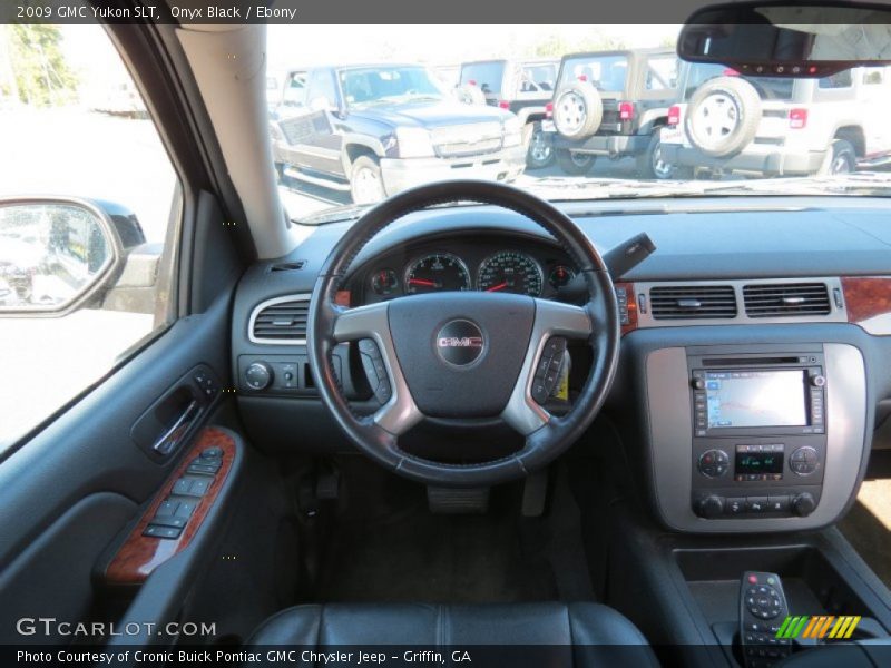 Onyx Black / Ebony 2009 GMC Yukon SLT