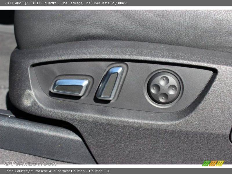 Ice Silver Metallic / Black 2014 Audi Q7 3.0 TFSI quattro S Line Package
