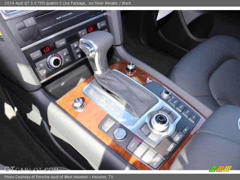Ice Silver Metallic / Black 2014 Audi Q7 3.0 TFSI quattro S Line Package