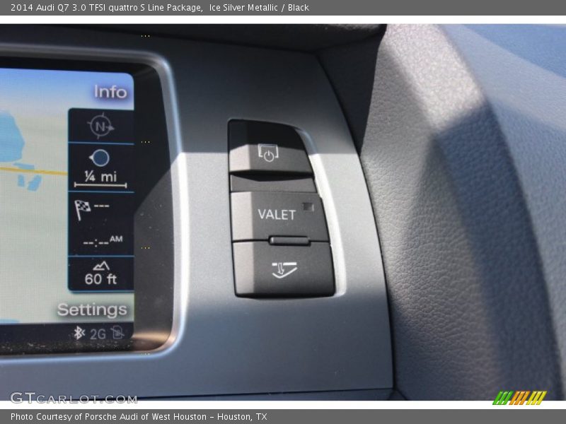 Ice Silver Metallic / Black 2014 Audi Q7 3.0 TFSI quattro S Line Package