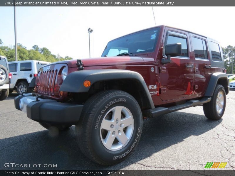 Front 3/4 View of 2007 Wrangler Unlimited X 4x4