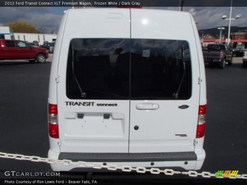 Frozen White / Dark Gray 2013 Ford Transit Connect XLT Premium Wagon