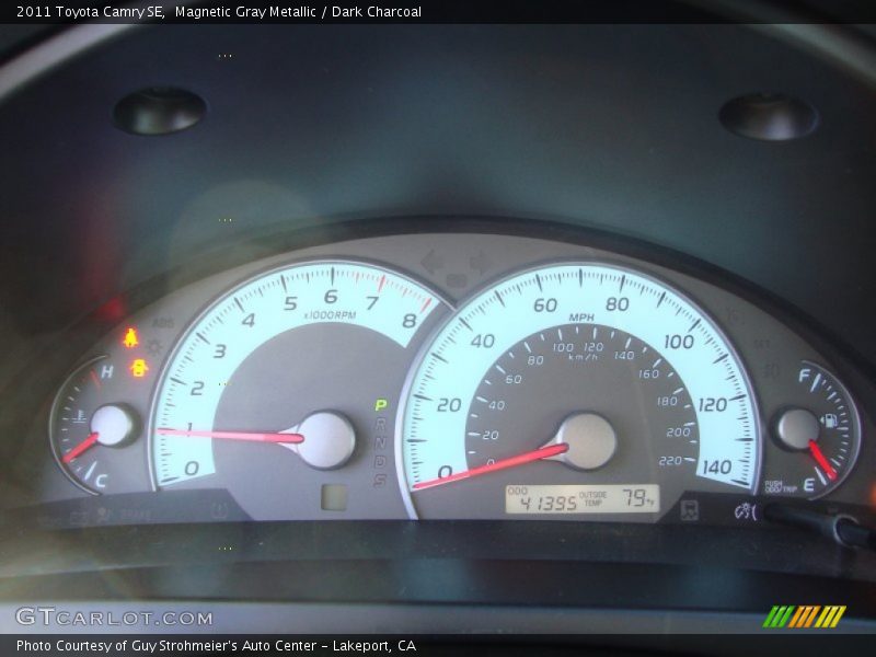 Magnetic Gray Metallic / Dark Charcoal 2011 Toyota Camry SE