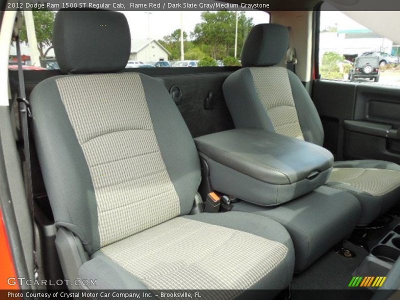 Flame Red / Dark Slate Gray/Medium Graystone 2012 Dodge Ram 1500 ST Regular Cab