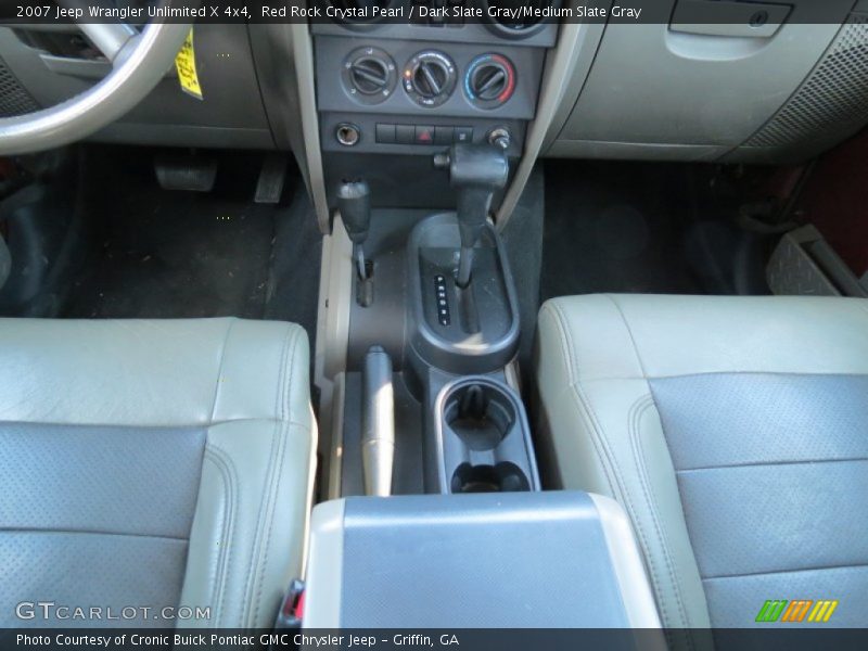 Red Rock Crystal Pearl / Dark Slate Gray/Medium Slate Gray 2007 Jeep Wrangler Unlimited X 4x4