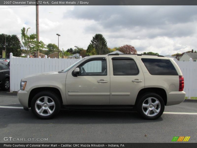 Gold Mist Metallic / Ebony 2007 Chevrolet Tahoe LTZ 4x4