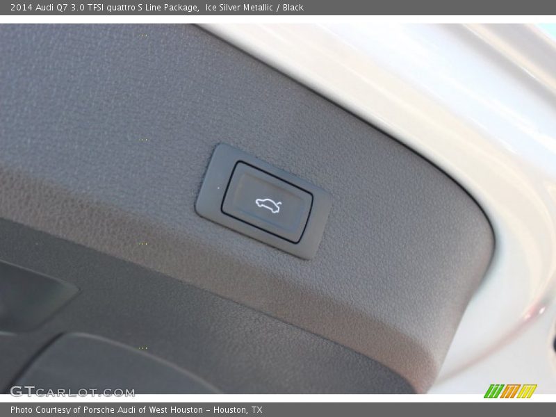 Ice Silver Metallic / Black 2014 Audi Q7 3.0 TFSI quattro S Line Package