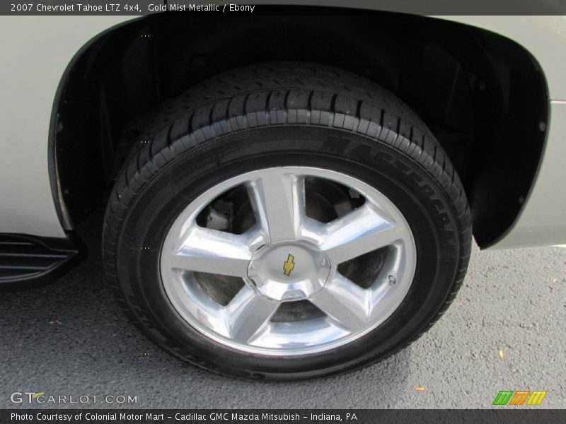 Gold Mist Metallic / Ebony 2007 Chevrolet Tahoe LTZ 4x4