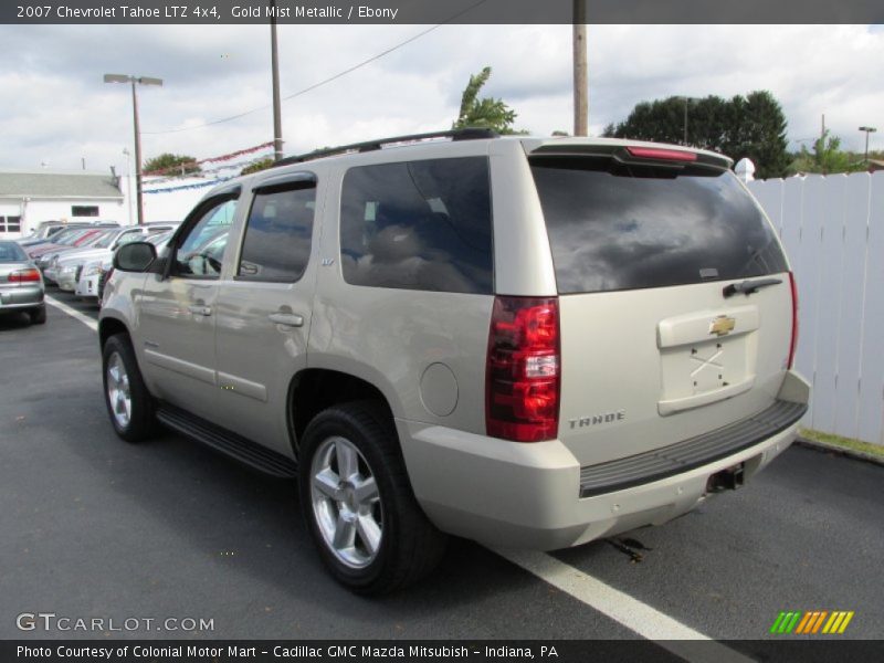 Gold Mist Metallic / Ebony 2007 Chevrolet Tahoe LTZ 4x4