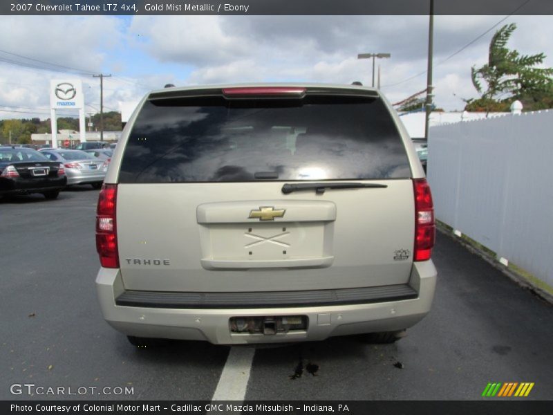 Gold Mist Metallic / Ebony 2007 Chevrolet Tahoe LTZ 4x4
