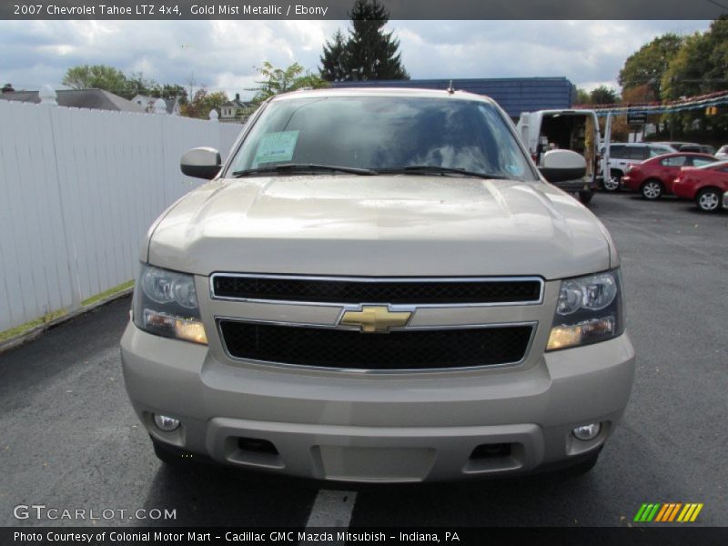 Gold Mist Metallic / Ebony 2007 Chevrolet Tahoe LTZ 4x4