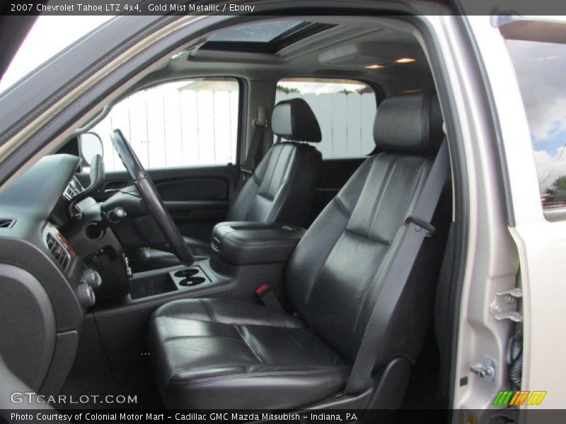 Gold Mist Metallic / Ebony 2007 Chevrolet Tahoe LTZ 4x4