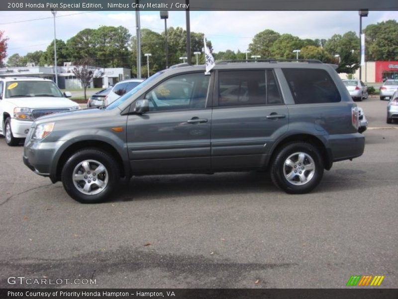 Nimbus Gray Metallic / Gray 2008 Honda Pilot Special Edition