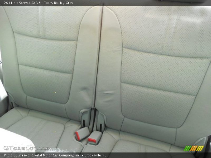 Ebony Black / Gray 2011 Kia Sorento SX V6