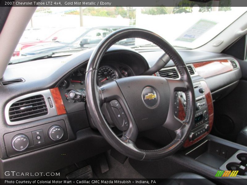 Gold Mist Metallic / Ebony 2007 Chevrolet Tahoe LTZ 4x4