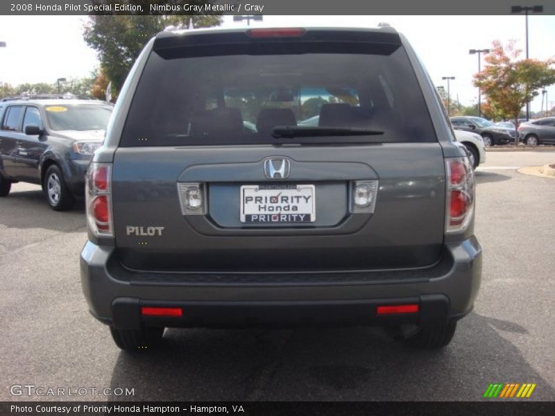 Nimbus Gray Metallic / Gray 2008 Honda Pilot Special Edition