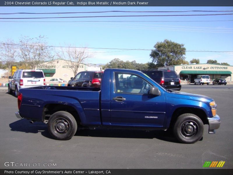 Indigo Blue Metallic / Medium Dark Pewter 2004 Chevrolet Colorado LS Regular Cab