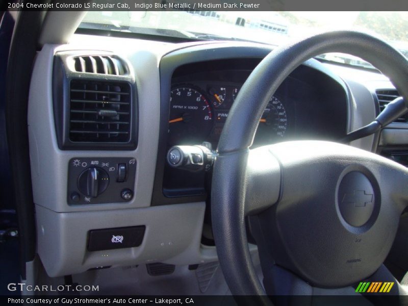 Indigo Blue Metallic / Medium Dark Pewter 2004 Chevrolet Colorado LS Regular Cab