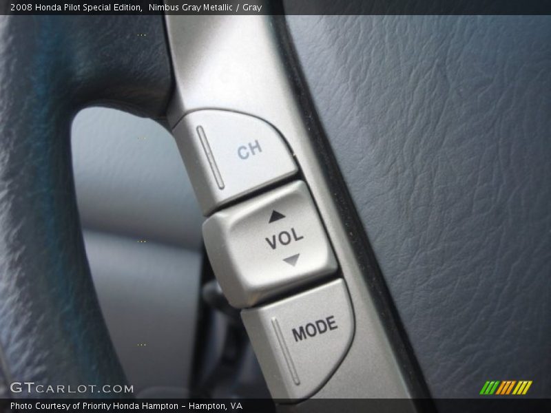 Nimbus Gray Metallic / Gray 2008 Honda Pilot Special Edition