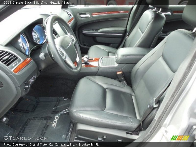 Billet Silver Metallic / Black 2013 Chrysler 300