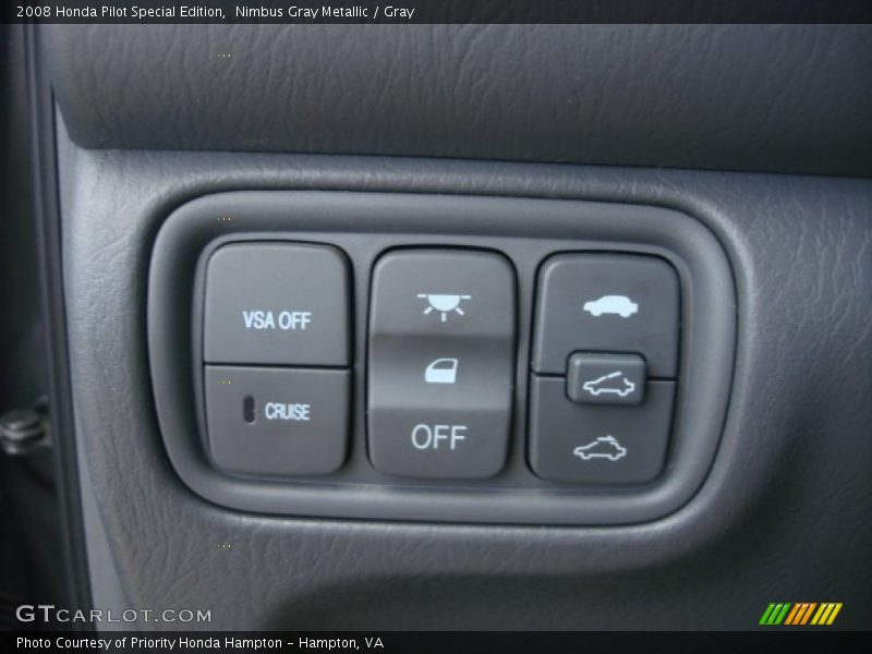 Nimbus Gray Metallic / Gray 2008 Honda Pilot Special Edition