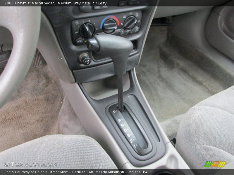 Medium Gray Metallic / Gray 2003 Chevrolet Malibu Sedan