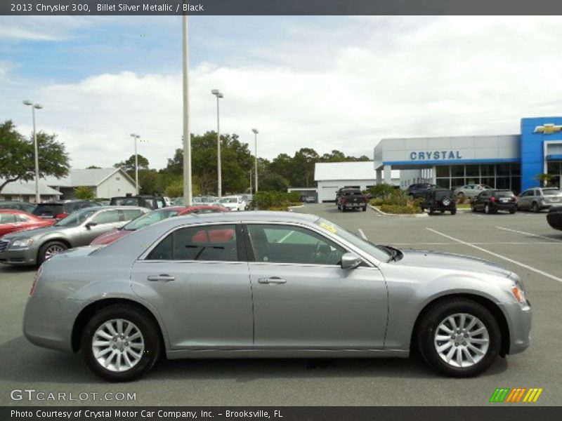 Billet Silver Metallic / Black 2013 Chrysler 300