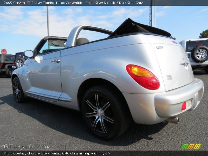 Bright Silver Metallic / Dark Slate Gray 2005 Chrysler PT Cruiser Touring Turbo Convertible