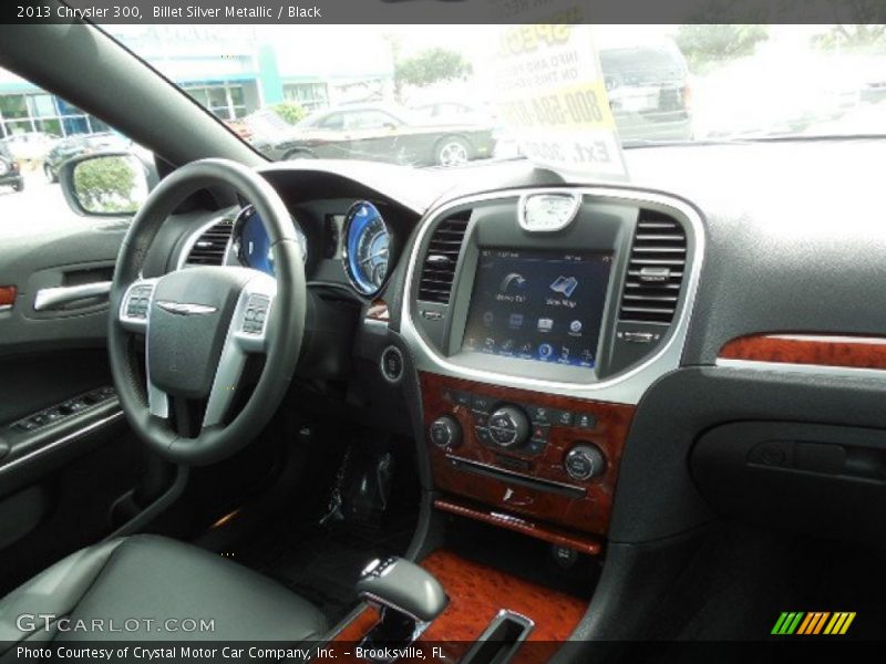 Billet Silver Metallic / Black 2013 Chrysler 300