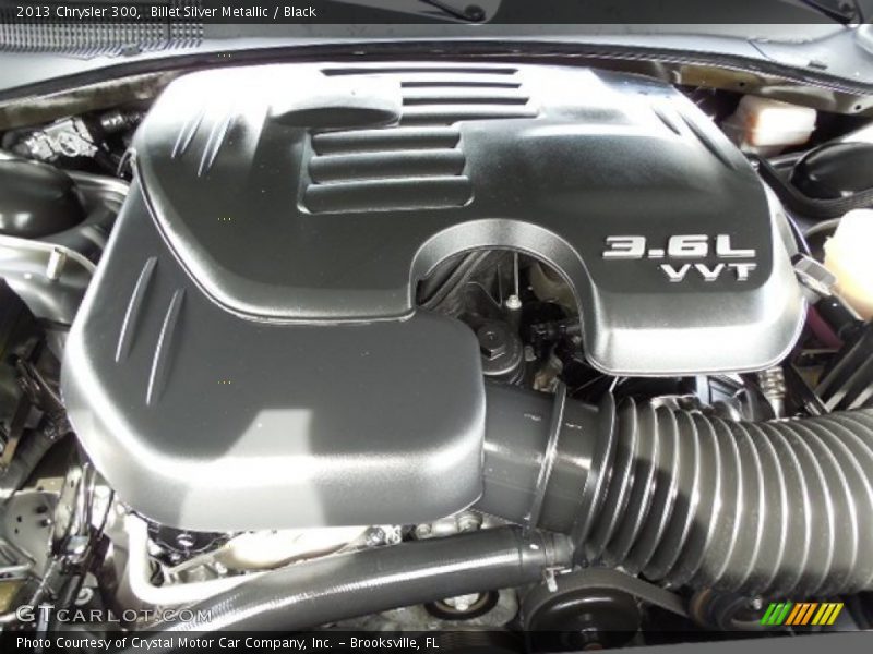 Billet Silver Metallic / Black 2013 Chrysler 300