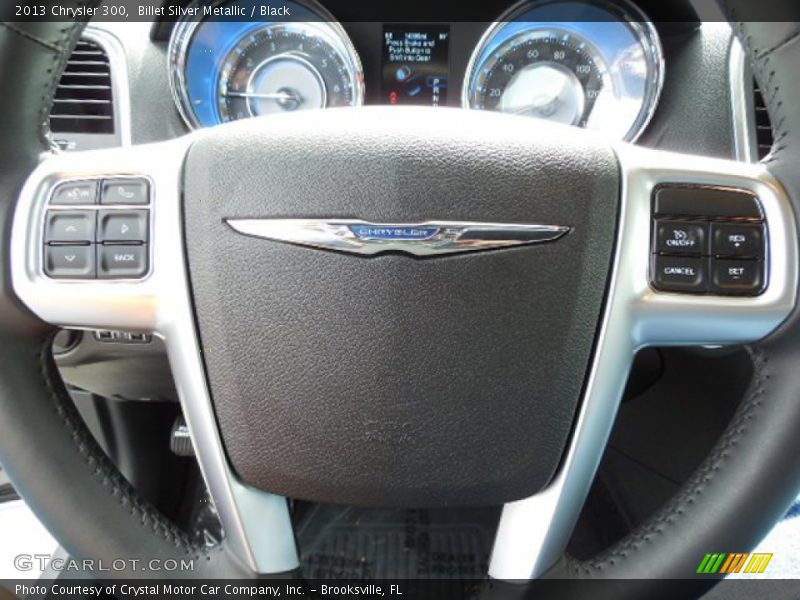 Billet Silver Metallic / Black 2013 Chrysler 300