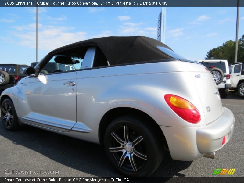 Bright Silver Metallic / Dark Slate Gray 2005 Chrysler PT Cruiser Touring Turbo Convertible