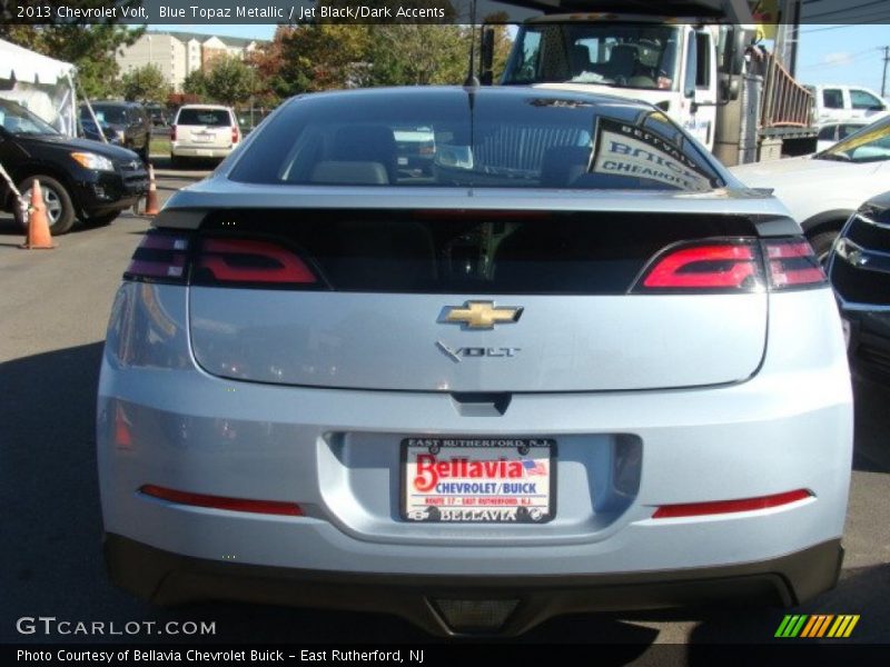 Blue Topaz Metallic / Jet Black/Dark Accents 2013 Chevrolet Volt