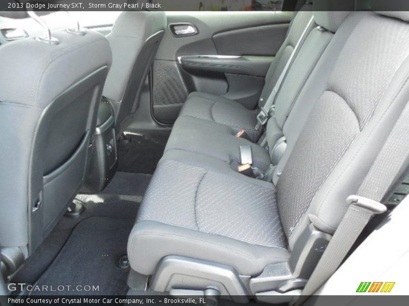 Storm Gray Pearl / Black 2013 Dodge Journey SXT