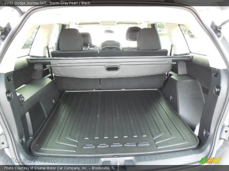 Storm Gray Pearl / Black 2013 Dodge Journey SXT