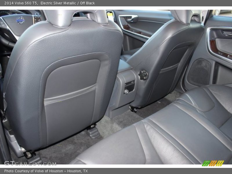 Electric Silver Metallic / Off Black 2014 Volvo S60 T5