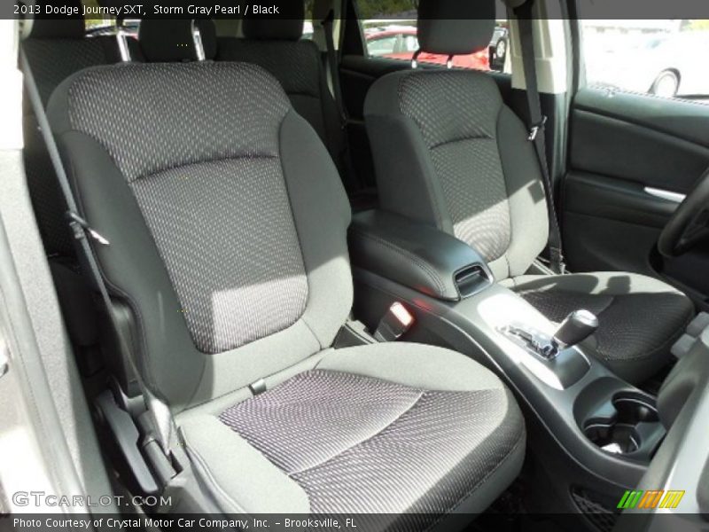 Storm Gray Pearl / Black 2013 Dodge Journey SXT