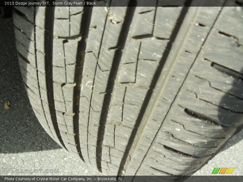 Storm Gray Pearl / Black 2013 Dodge Journey SXT