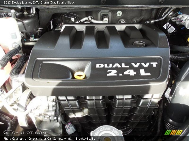 Storm Gray Pearl / Black 2013 Dodge Journey SXT