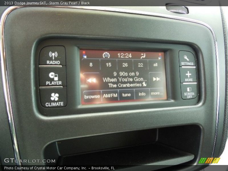 Storm Gray Pearl / Black 2013 Dodge Journey SXT