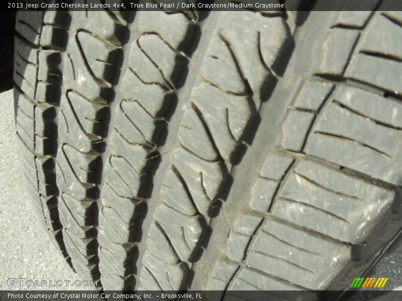 True Blue Pearl / Dark Graystone/Medium Graystone 2013 Jeep Grand Cherokee Laredo 4x4