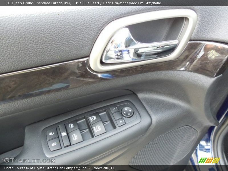 True Blue Pearl / Dark Graystone/Medium Graystone 2013 Jeep Grand Cherokee Laredo 4x4