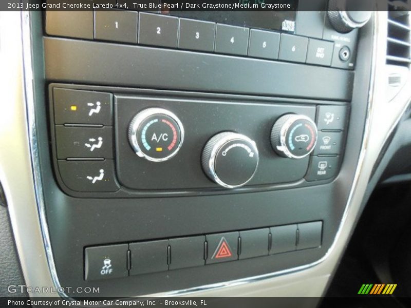 True Blue Pearl / Dark Graystone/Medium Graystone 2013 Jeep Grand Cherokee Laredo 4x4